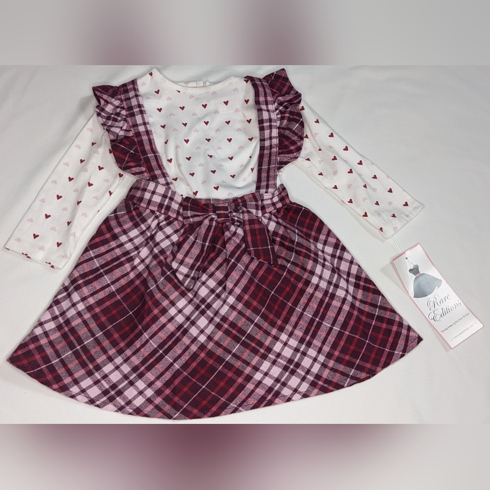 Rare Edition Little girls Mauve Dress 24/18 Months